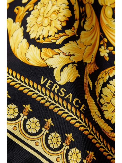 colorful fake versace scarf|versace printed silk scarf.